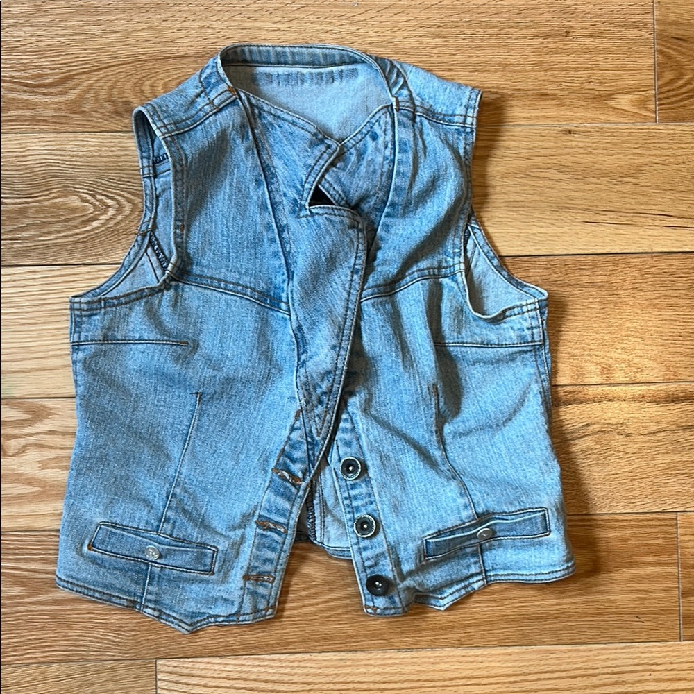 Kids Denim Vest